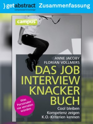 cover image of Das Jobinterviewknackerbuch (Zusammenfassung)